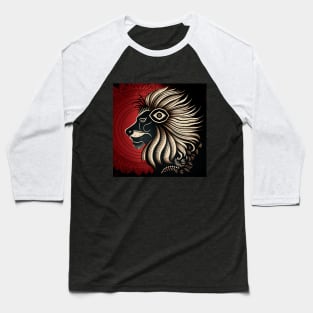 Lion of The Tribe Baseball T-Shirt